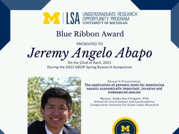 2021 UROP Spring Symposium Blue Ribbon IG 2 